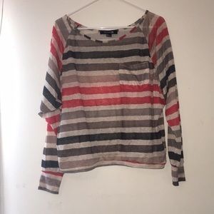 Striped forever 21 thin sweater